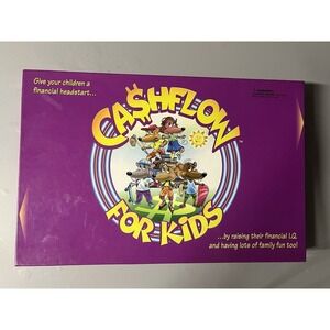 Rich Dad Poor Dad CASHFLOW for Kids By Robert Kiyosaki Board Game for Children